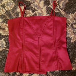 Scarlet Corset Top